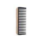 Hair Comb Manufacturer - Wholesale Private Label Bamboo Wide Tooth Detangling Natural Curly Wavy Dry Hair Comb