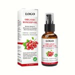 Face Serum Manufacturer - New Arrival Private Label Organic Rose Hip Seed Oil Skin Care Facial Serum Hydrating Moisturizing Rose Oil Serum