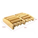 Foot Massager Manufacturer - Wholesale High Quality Foot Relax Stress Relief Wooden Foot Meridian Massager Roller