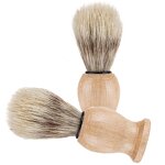 Shaving Brush Manufacturer - Hot Selling Professional New Style Solid Wood Handle Salon Shaving Lathering Brush