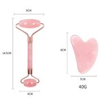 Massage Set Manufacturer - Wholesale Custom Logo Hot Selling Face Head Spa Massage Set Roller and Guasha for Beauty