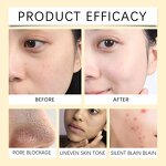 Clay Mask Manufacturer - Private Label Vitamin C & Turmeric Clay Face Mask Whitening Moisturizing Blackhead Mud Mask With Brush