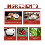 Body Scrub Manufacturer - Organic Natural Private Label Body Scrub Deep Cleansing Skin Renewal Cherry Body Scrub for Unisex