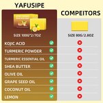 Bath Soap Manufacturer - Wholesale Natural Turmeric Lemon Vegan Anti-Acne Whitening Handmade 100g Soap