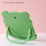 Makeup Mirror Manufacturer - Hot Selling Cheap High Definition Cute Makeup Mirror Private logo Three Colors Cute Frog Desktop Mirror