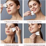 Guasha Board Manufacturer - Factory Gua Sha Board Facial Scraping 304 Stainless Steel Metal for Face Massage