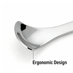 Tongue Scraper Set Manufacturer - Professional 3pcs Stainless Steel Tongue Scraper with Laser Printed U-Shaped Design Private Label