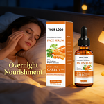 Face Serum Manufacturer - New Arrived Whitening Exfoliating Anti-Aging Facial Essential Oil Serum Carrot Seed Oil Skin Lightening