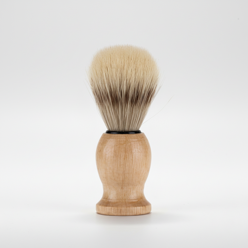 Shaving Brush Manufacturer - Hot Selling Professional New Style Solid Wood Handle Salon Shaving Lathering Brush