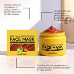 Facial Mask Manufacturer - 2026 New Arrived Skin Care Facial Mask Pore Cleaner Detoxifying Brightening Red Mud Clay Mask