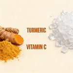 Face Serum Manufacturer - Private Brand 30ml Whitening Turmeric Rosemary Extract Serum Vitamin C Deep Hydrating Prevent Acne Smooth