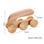 Massage Roller Manufacturer - High Quality Wood Therapy Body Sculpting Handheld Massager Roller Muscle Relax Tool