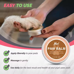 Pet Paw Balm Manufacturer - 100% Organic Natural Heals Repairs Dry Cracked Paws
