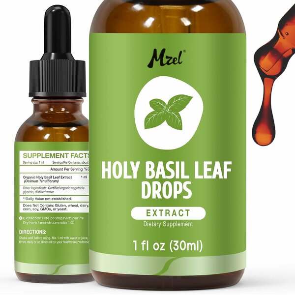 Holy Basil Leaf Extract Manufacturer - Private Label Natural Liquid Tincture Vegan Herb