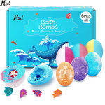 Bath Bombs Gift Set Manufacturer - Surprise Toys Inside SEA Animals Natural Safe for Kids