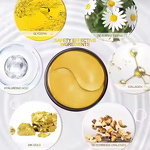 Under Eye Patches Manufacturer - Private Label Natural Crystal 24k Gold Collagen Skin Care