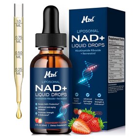 NAD Supplement Manufacturer - Liposomal NAD+ Liquid Drops with Resveratrol for Cellular Health