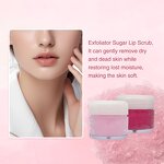 Lip Scrub Manufacturer - Exfoliator for Dark Lips Dry Chapped Reduce Fine Lines Natural