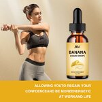 Banana Liquid Drops Manufacturer - Private Label Organic Natural 60ml Dietary Supplement