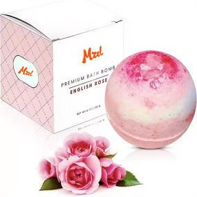 Bath Bombs Manufacturer - Dried Flower Salt Balls Rose Extract Moisturizing Dry Skin