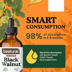 Black Walnut Liquid Extract Manufacturer - Tincture Herbal Supplement for Gut Cleanse Detox