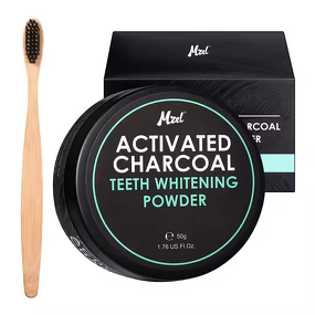 Teeth Whitening Powder Manufacturer - Private Label 100% Natural Activated Charcoal with Toothbrush