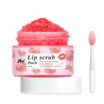 Lip Scrub Manufacturer - Private Label Natural Peach Exfoliator for Chapped Dry Lips