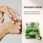 Body Scrub Manufacturer - Avocado Deep Exfoliator for Clean Glowing Skin Reduces Pores