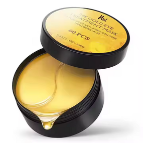 Under Eye Patches Manufacturer - Private Label Natural Crystal 24k Gold Collagen Skin Care