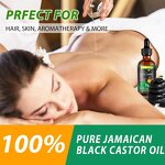 Black Castor Oil Manufacturer - Jamaican 100% Pure Organic for Hair Growth Eyebrow Nourishment