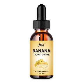 Banana Liquid Drops Manufacturer - Private Label Organic Natural 60ml Dietary Supplement