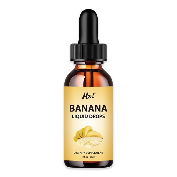 Banana Liquid Drops Manufacturer - Private Label Organic Natural 60ml Dietary Supplement