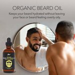Beard Softening Oil Manufacturer - Original Sandalwood Scent with Argan & Jojoba Oil