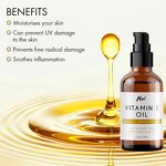 Vitamin E Oil Manufacturer - Natural for Skin Face Hair Nails & Scars Moisturizing
