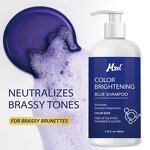 Blue Shampoo Manufacturer - Refreshes Neutralizes Brassy Tones for Color Treated Hair