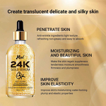 Gold Foil Serum Manufacturer - 24K Anti Aging Whitening Reduces Age Spots Fine Lines