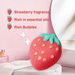 Bath Bombs Gift Set Manufacturer - Private Label Handmade Strawberry Vegan Essential Oil