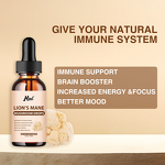 Lions Mane Mushroom Extract Drops Manufacturer - Organic Herbal Liquid Lion's Mane Complex