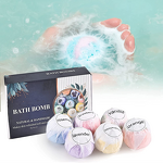 Bath Bombs Gift Set Manufacturer - 6 Pcs Handmade with Shea & Coco Butter