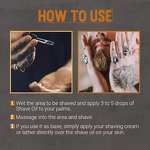 Pre Shave Oil Manufacturer - for Men with Sandalwood for Smoothest Seamless Shave