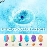 Bath Bombs Gift Set Manufacturer - Surprise Toys Inside SEA Animals Natural Safe for Kids