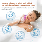 Bath Bombs Manufacturer - Lavender Coconut Essential Oils Mega Foaming for Nourishment