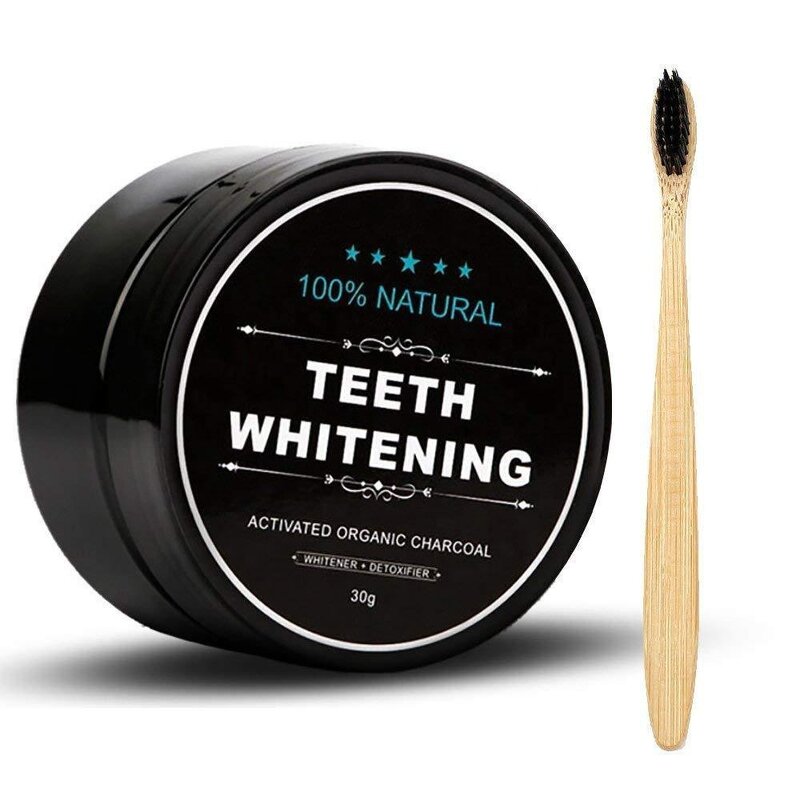 Toothbrush and Whitening Powder Kit Manufacturer - Hot Selling Bamboo with Activated Charcoal