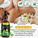 Black Castor Oil Manufacturer - Jamaican 100% Pure Organic for Hair Growth Eyebrow Nourishment