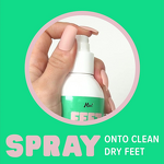 Foot Peel Spray Manufacturer - Feet Coconut and Aloe Instant Softening Exfoliates Dead Skin