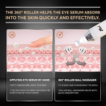 Eye Serum Manufacturer - 5% Caffeine 360 Roller with Massage Ball for Eye Bags