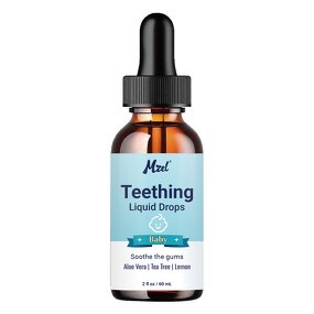 Teething Relief Oil Manufacturer - Natural Babies with Chamomile Soothing to Ease Discomfort
