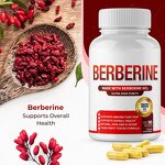 Berberine Capsules Manufacturer - High Purity Premium Berberine HCl 90 Vegan 1800mg