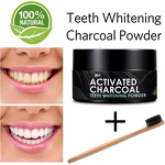 Teeth Whitening Powder Manufacturer - Private Label 100% Natural Activated Charcoal with Toothbrush