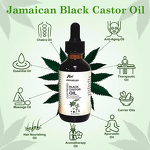 Black Castor Oil Manufacturer - for Stimulate Thicker Fuller Hair Eyelashes Eyebrows Growth